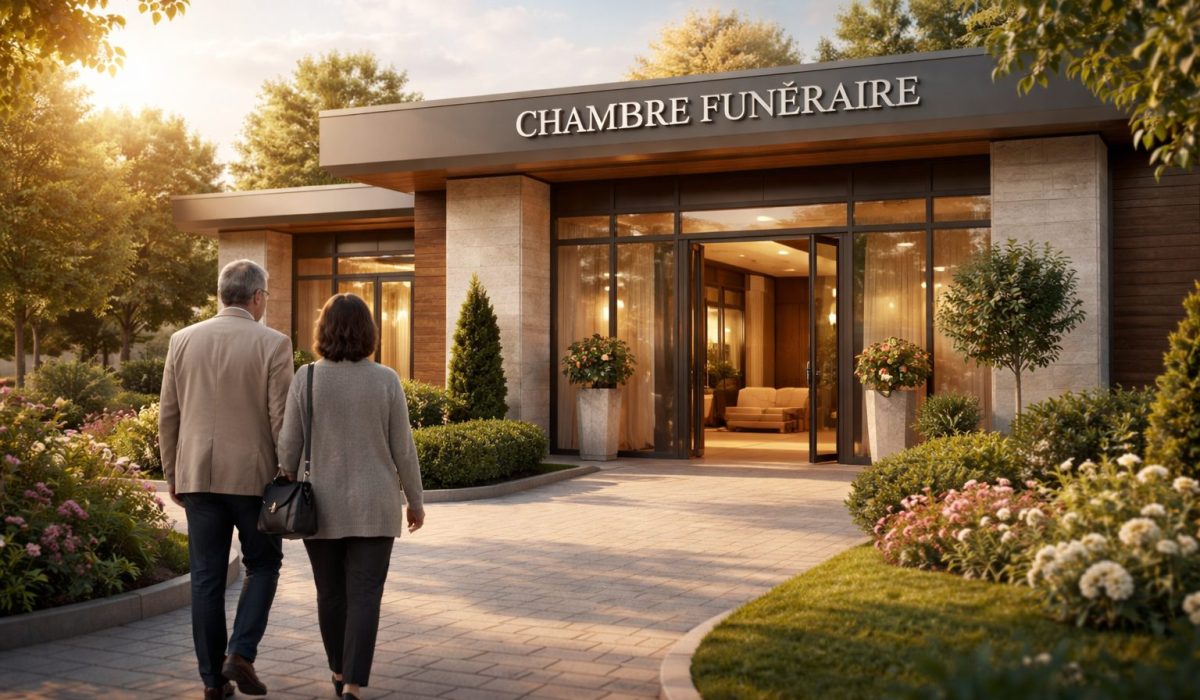 Chambre funéraire proche du domicile avec accès facile et environnement apaisant pour les familles