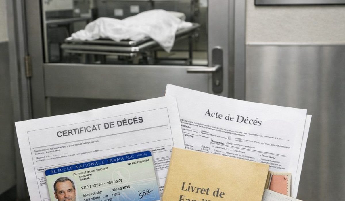Documents nécessaires pour accéder à la morgue avec pièce d’identité, acte de décès et livret de famille