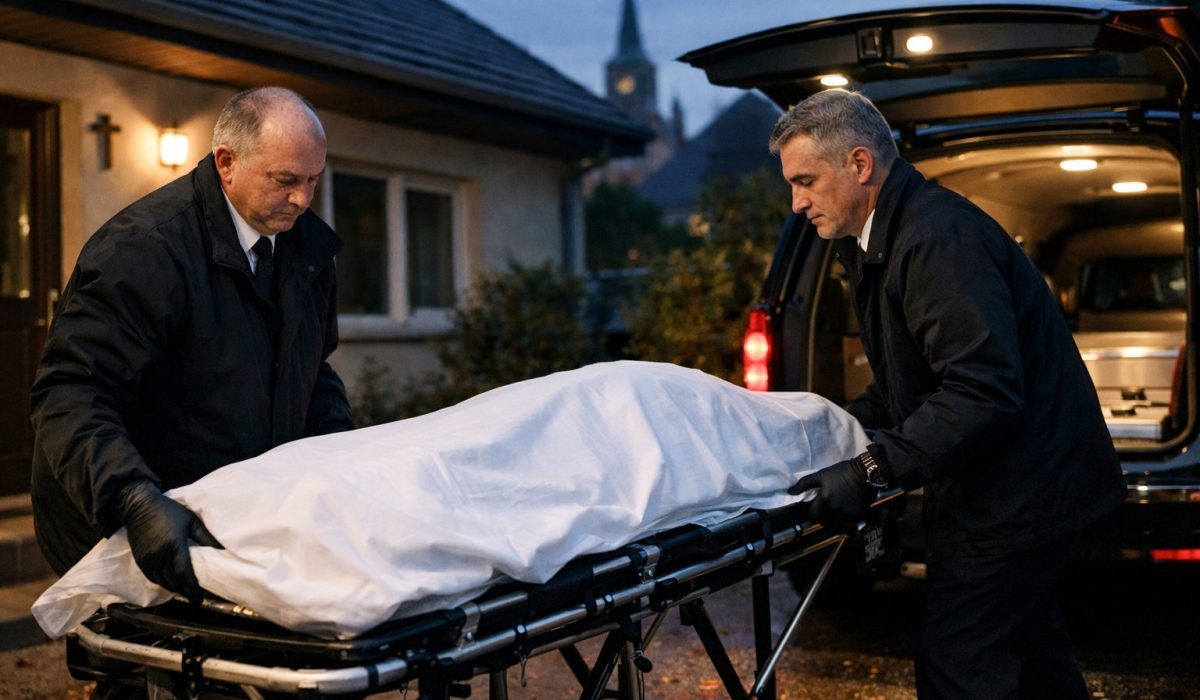 Pompes funèbres intervenant un dimanche soir pour la prise en charge d’un défunt à domicile